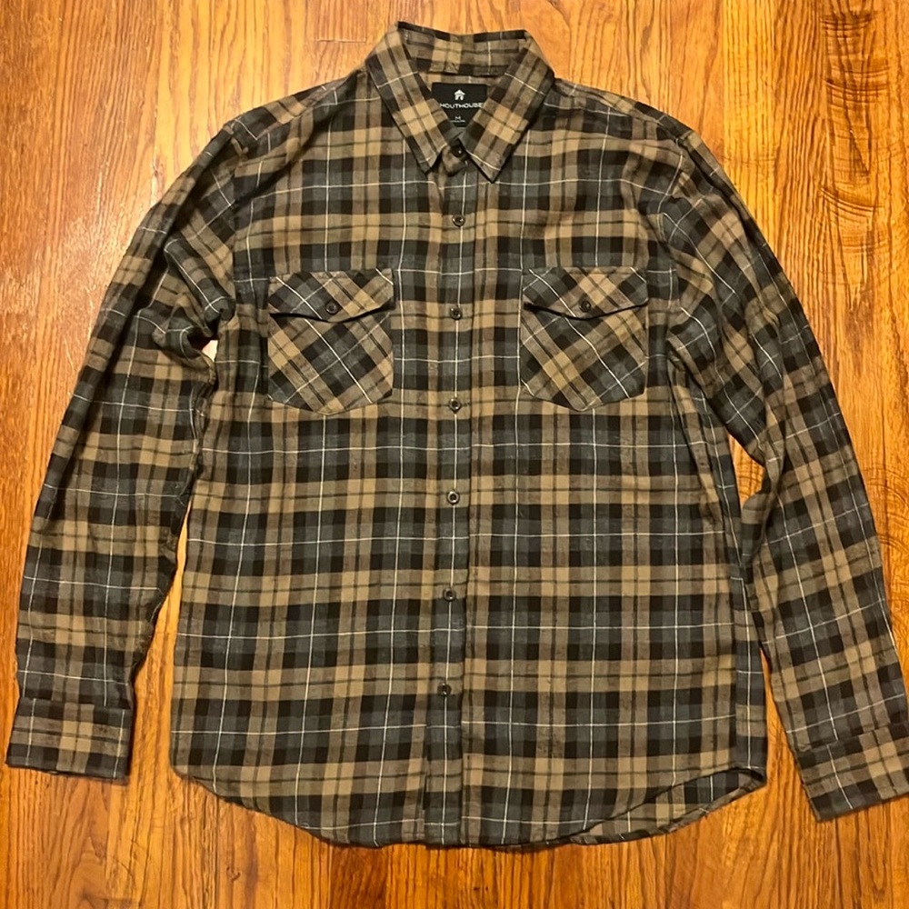 Shouthouse Flannel Shirt Size M